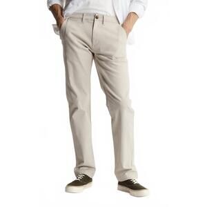 NEW JACHS NEW YORK cotton moleskin chino pants in stone